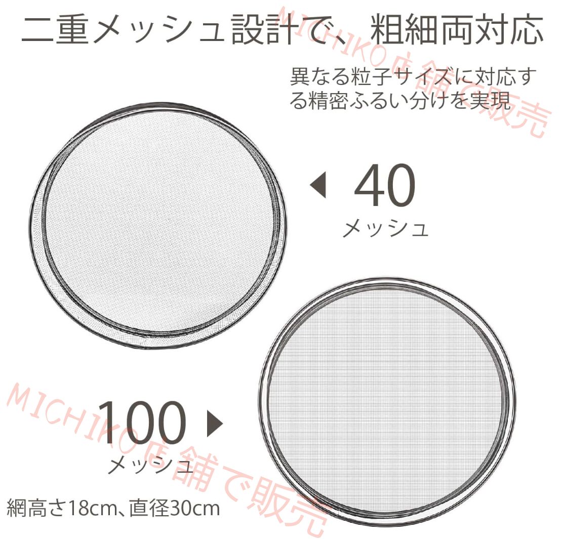 100メッシュ付き