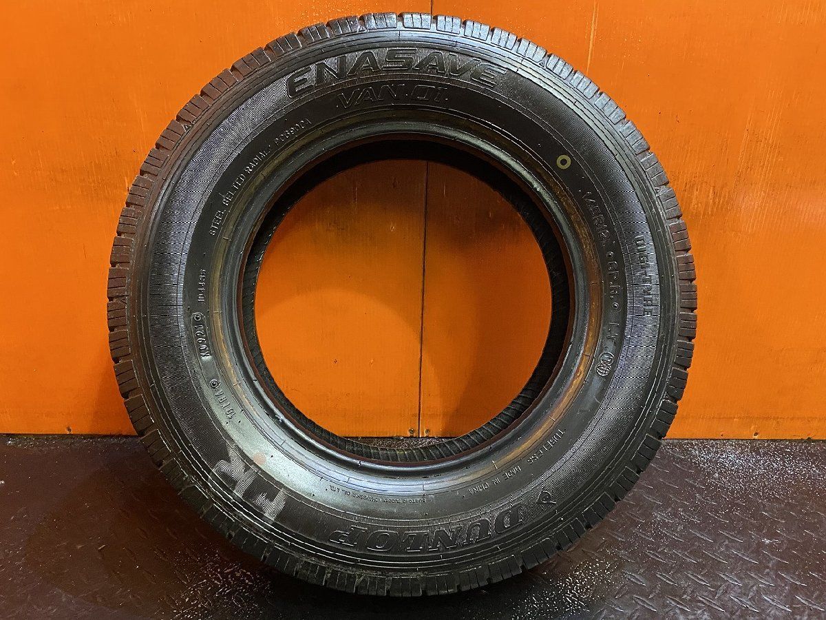 DUNLOP ENASAVE VAN01 145R12LT 6PR 12インチ 夏タイヤ 1本 21年