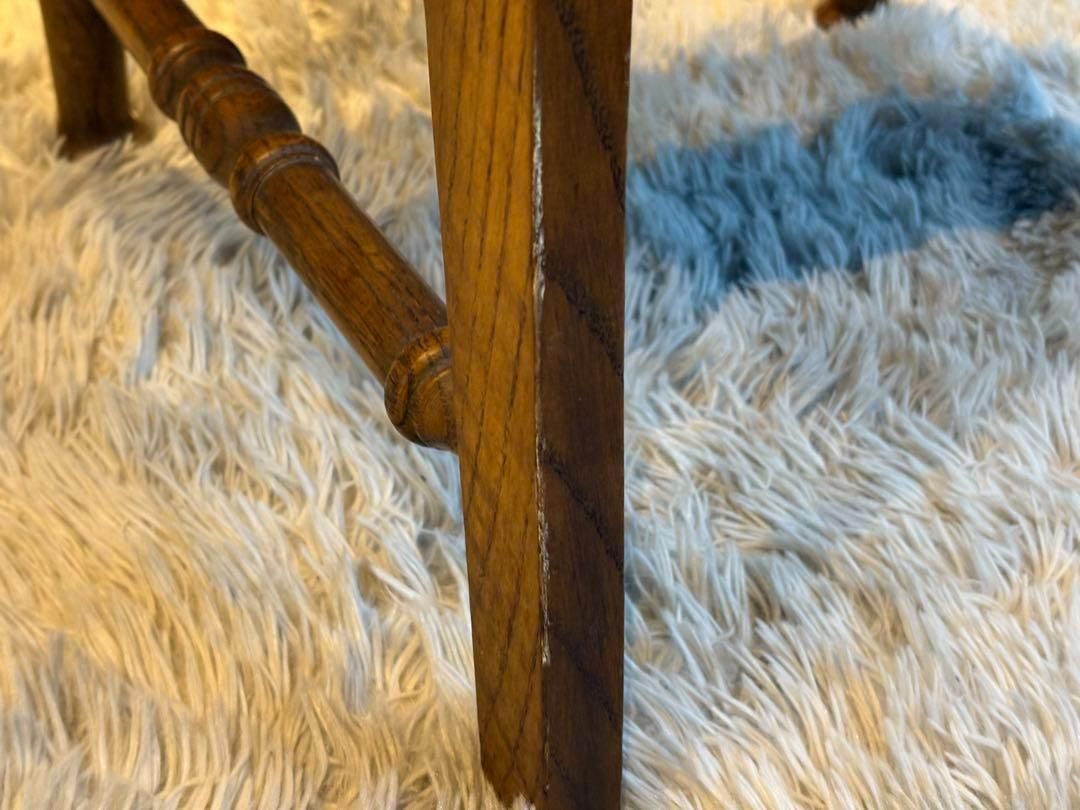 リメイク品 Brugge 三越ブルージュ アームチェア 肘付き椅子 ny - メルカリ