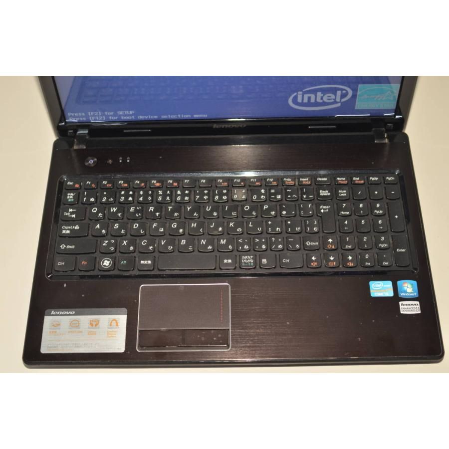 最新Windows11+office 爆速SSD128GB LENOVO G570 i5-2410M/メモリ4GB