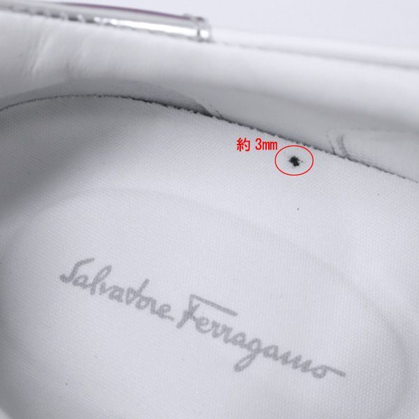 【国内発送】[Ferragamo] スニーカー (NUMBER 0747218 BIANCO) FERRAGAMO 【並行輸入品】サルヴァトーレ フェラガモ Salvatore