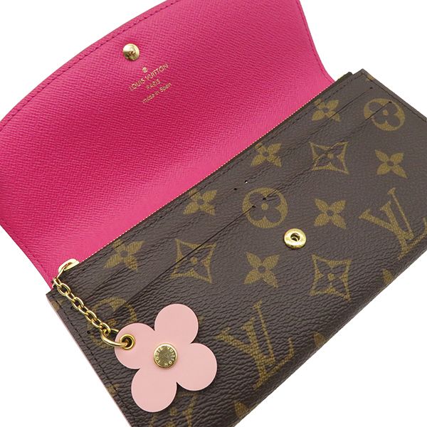 LOUIS VUITTON ルイヴィトン ポルトフォイユ エミリー フラワー