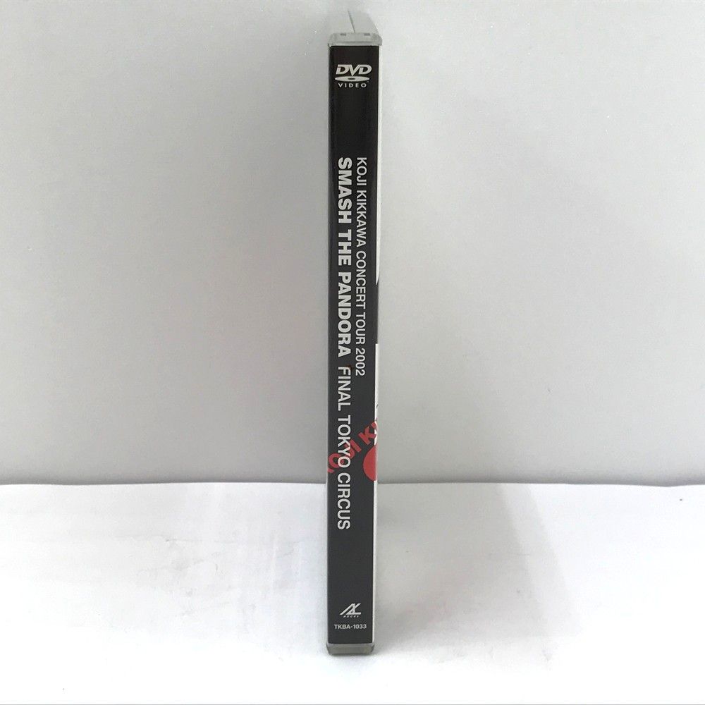 吉川晃司 DVD SMASH THE PANDORA 徳間ジャパン TKBA-1033 ※パッケージ 