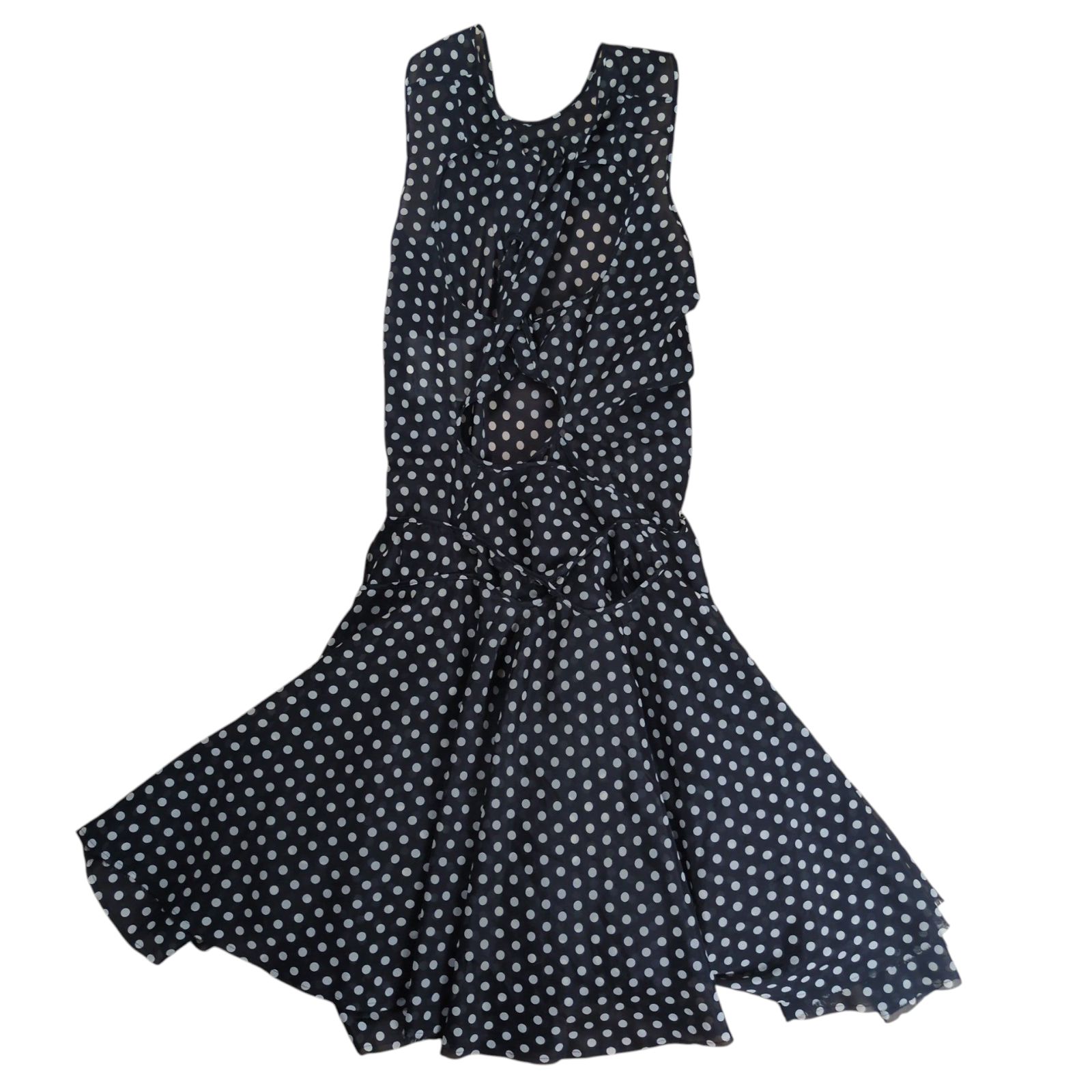 Junya Watanabe ポリエステルドットワンピース　M JUNYA WATANABE COMME des GARCONS
