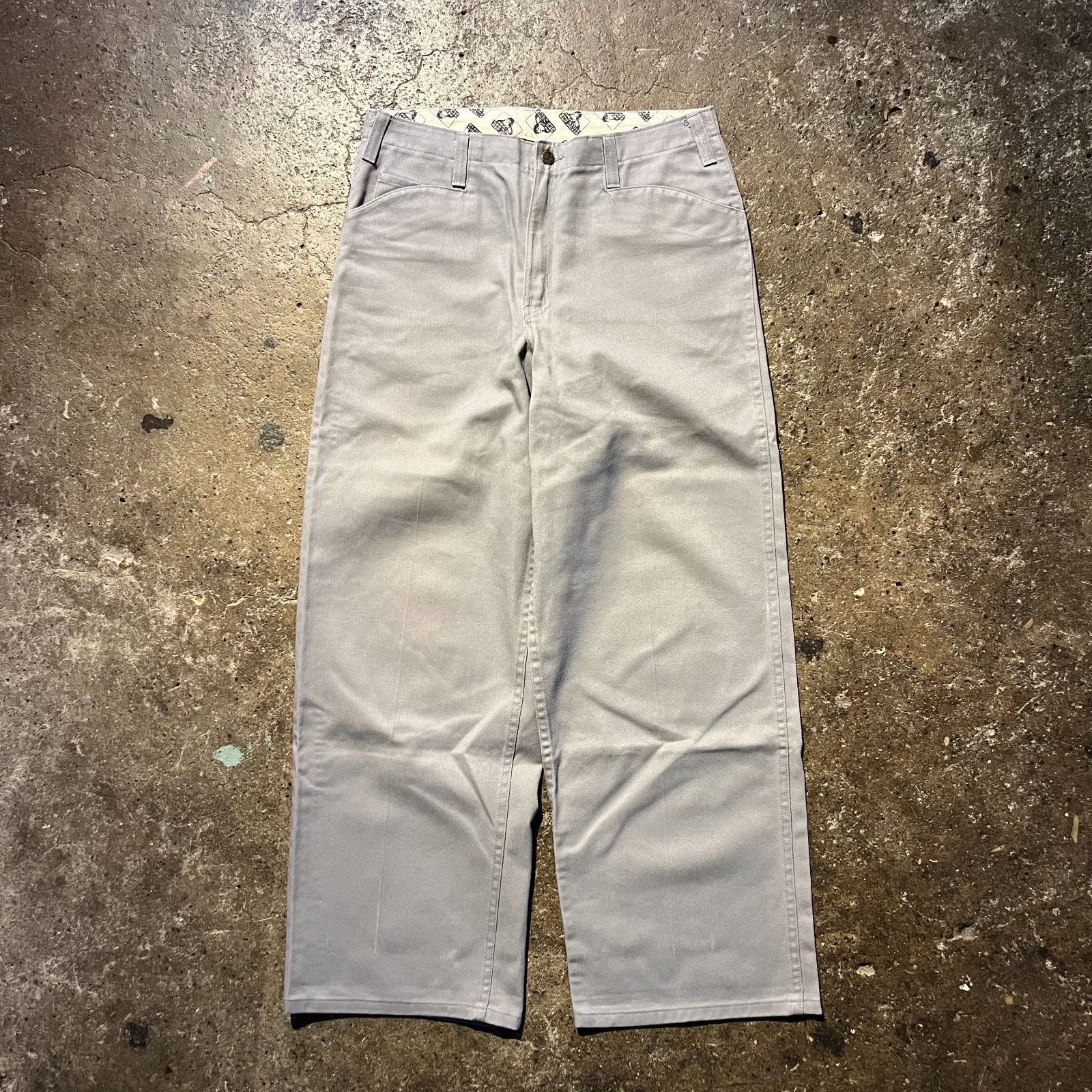 BEN DAVIS ゴリラカット　廃盤品　グレー　Y2K 00'S BEN DAVIS GORILLA CUT GRAY DENIM WORK PANTS（ベン