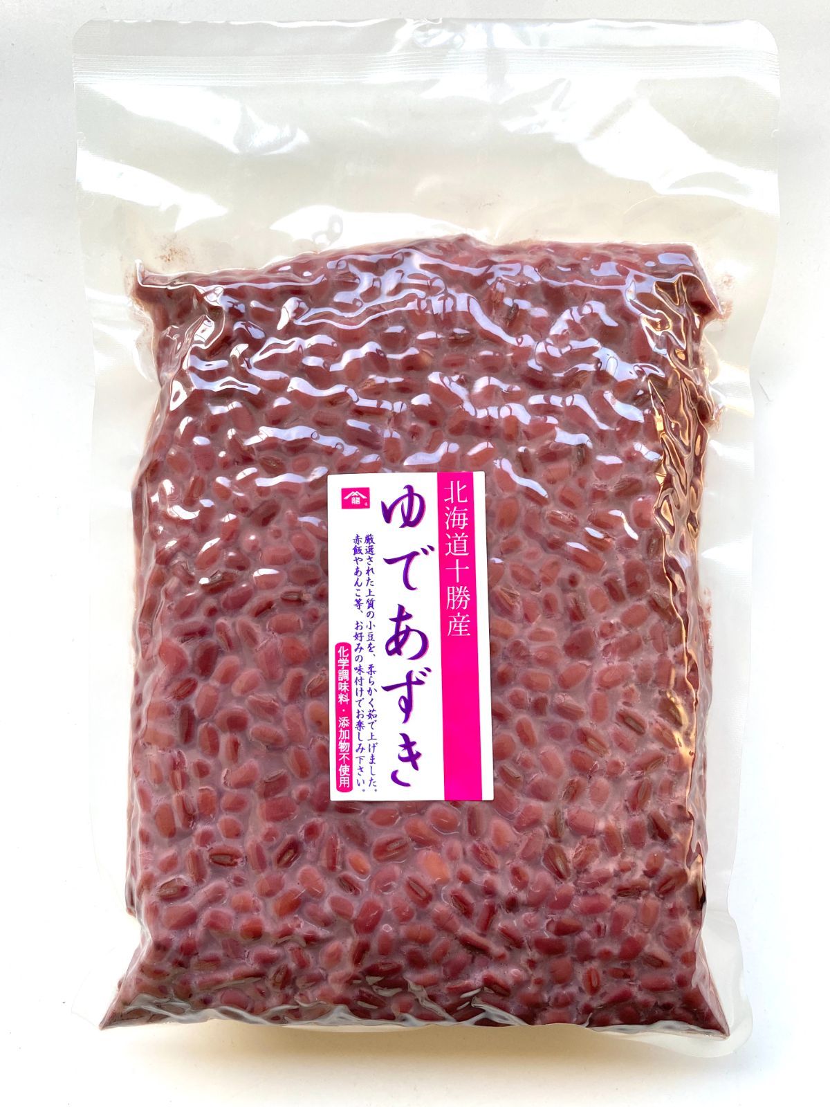 anan掲載 砂糖不使用 ゆであずき1kg×10入り 北海道十勝産小豆 無糖|無添加|無化学調味料|便秘解消 ダイエット デトックス効果にも期待
