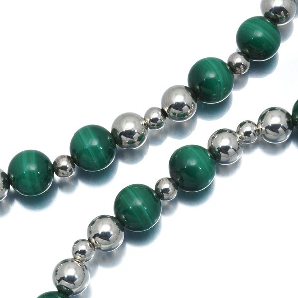 ティファニー ネックレス マラカイト ロング シルバー 925