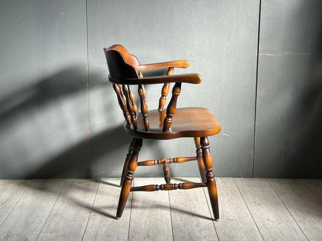 飛騨産業 キツツキマーク キャプテンチェア ウィンザーチェア 飛騨産業