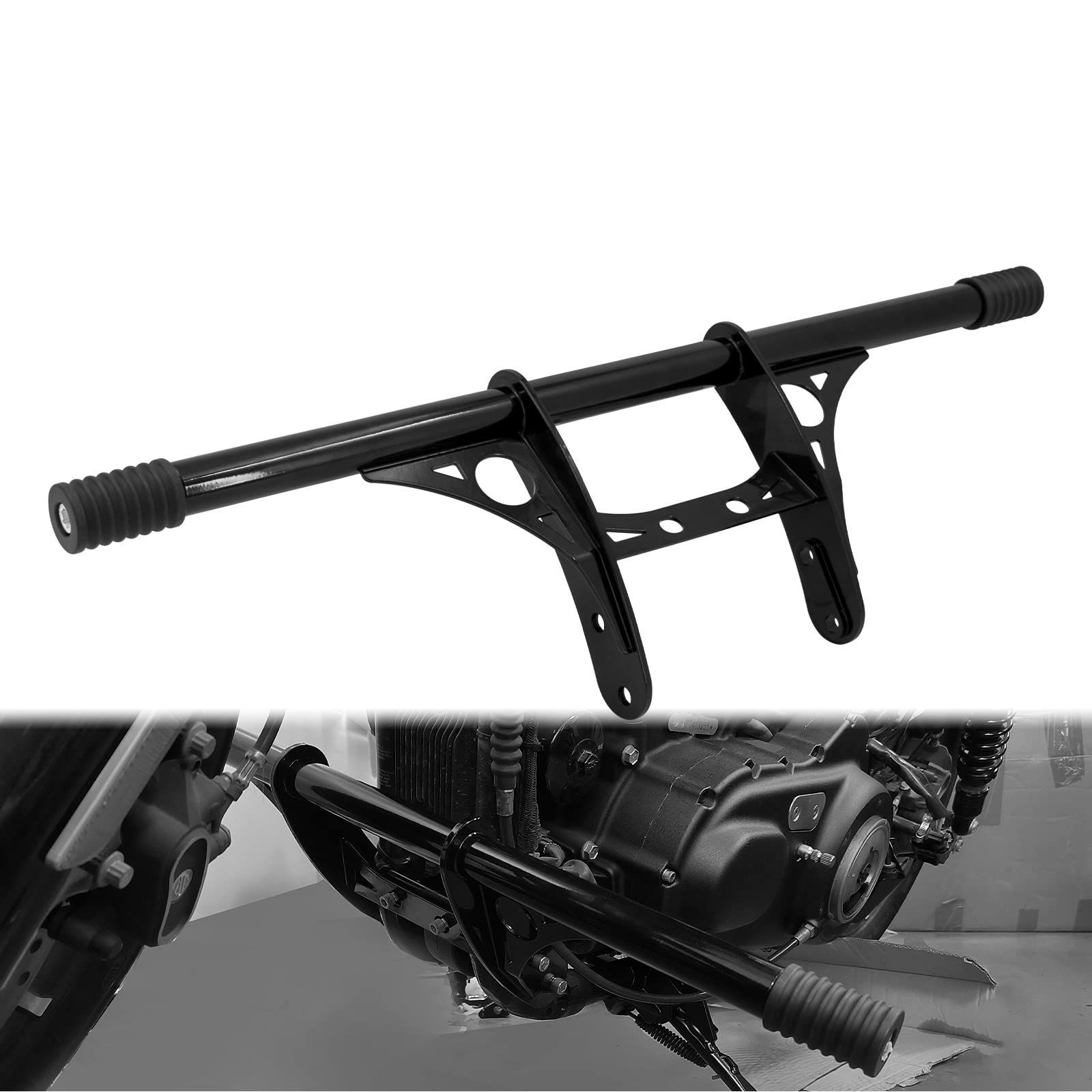 バイク用 エンジンガード フロント クラッシュバー ハイウェイ エンジン ガード スチール 耐久性 保護 ハーレー スポーツスタ