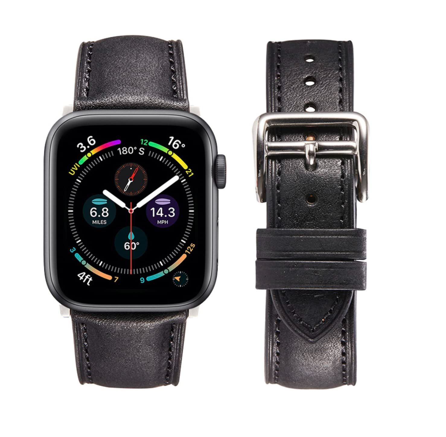 【在庫処分】49mm 45mm 44mm for 42mm 41mm iWatch 40mm 38mm Series バンド 7/6/5/4/3/2/1/SE バンド アップルウォッチ に対応 本革 プエブロレザー メンズ Watch Apple レディース