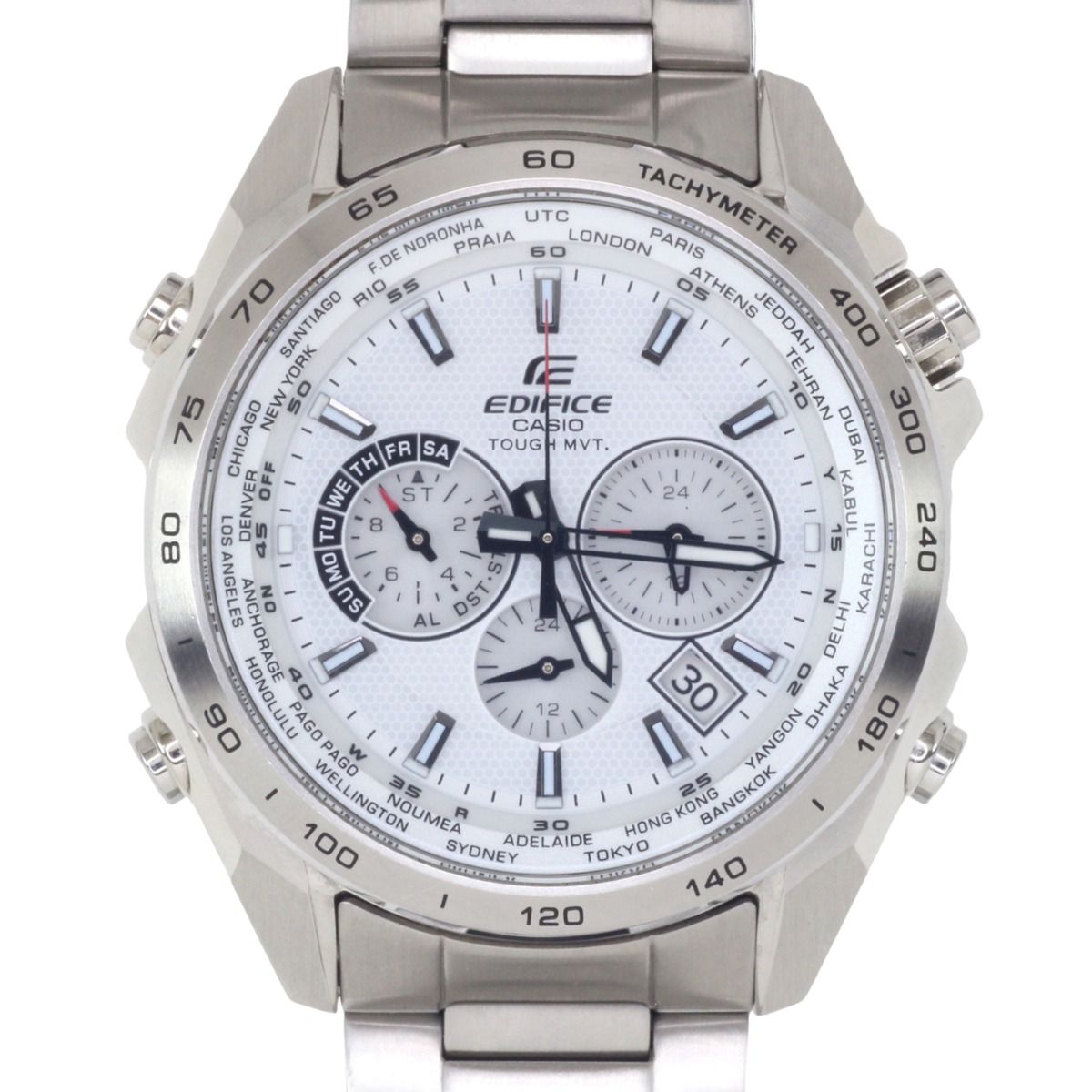 $$ CASIO カシオ EDIFICE メンズ ソーラー電波腕時計 5263