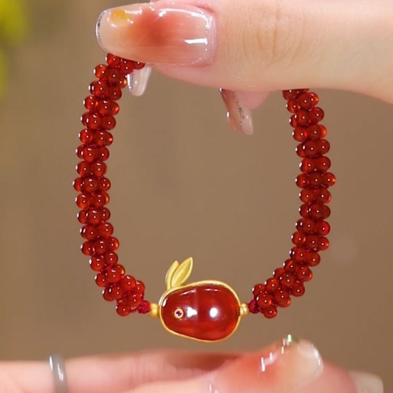 ✿天然美品サファイア•ルビー•ムーンストー華やかデザインブレスレット ✿天然美品サファイア•ルビー•ムーンストー華やかデザイン
