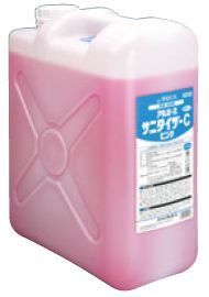 食品工業用 除菌洗浄剤 サニタイザーC アルボース 20kg ピンク