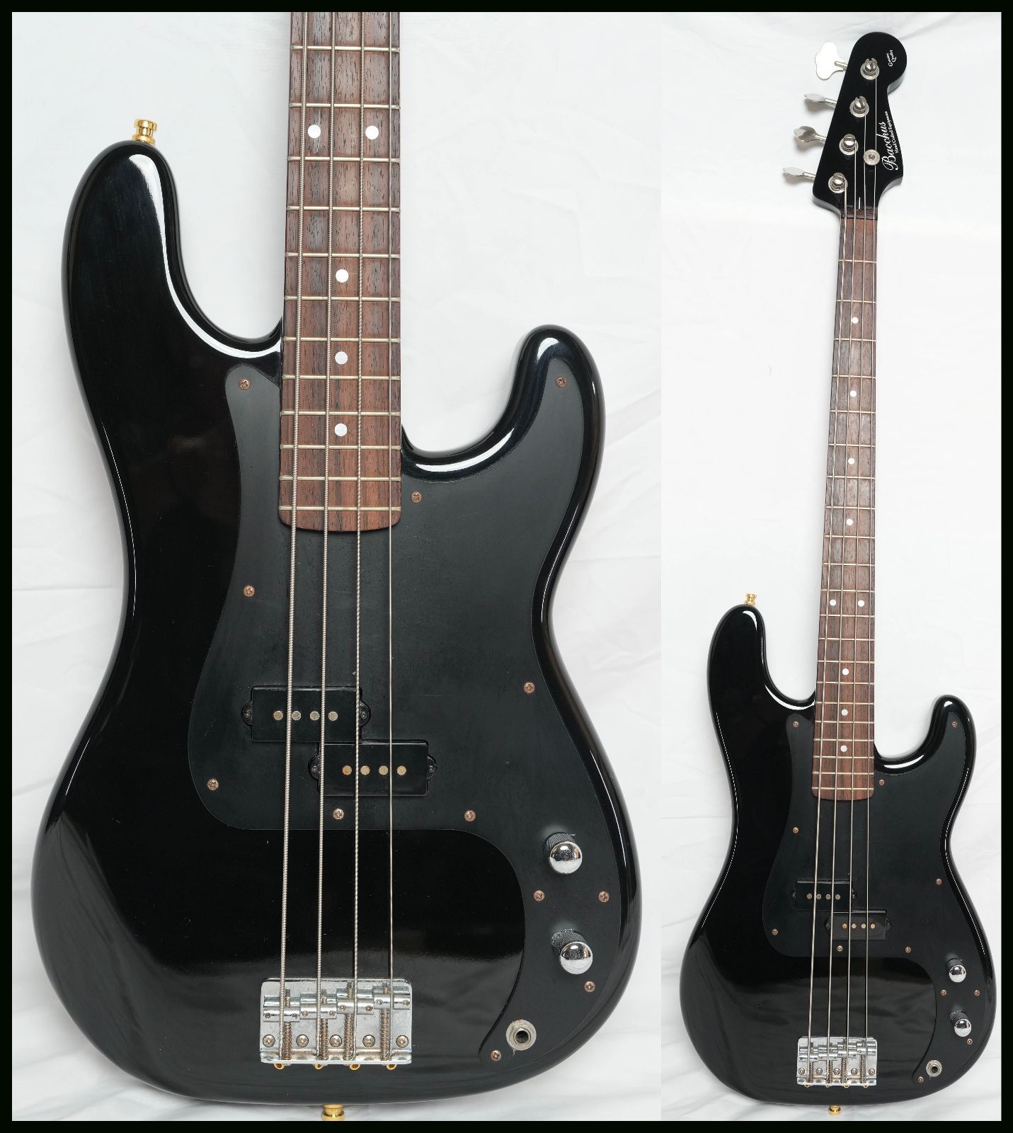 Bacchus BPB-700 ALL BLACK Global Series プレシジョンベース バッカス