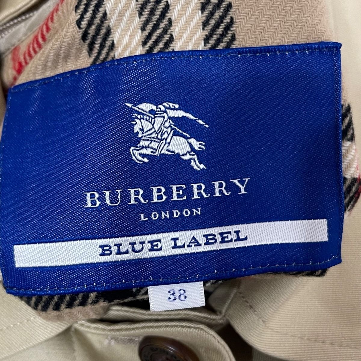 Burberry Blue Label(バーバリーブルーレーベル) コート サイズ38 M 