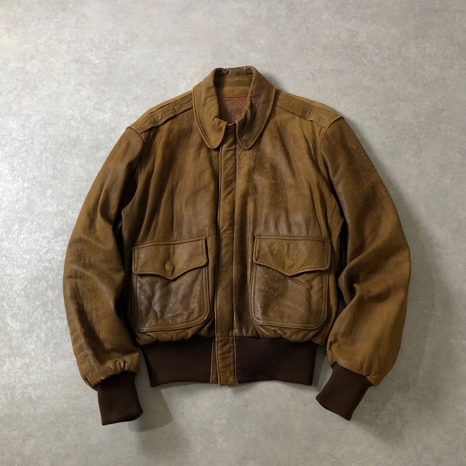 楽天市場】GOLDEN BEAR(ゴールデンベアー)G-1タイプ レザージャケット 