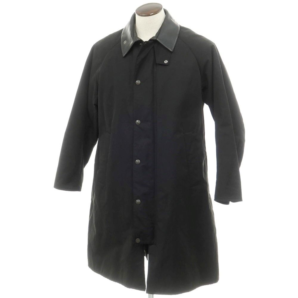 【中古】バブアー Barbour 中綿 ステンカラーコート ブラック【サイズ40】【メンズ】