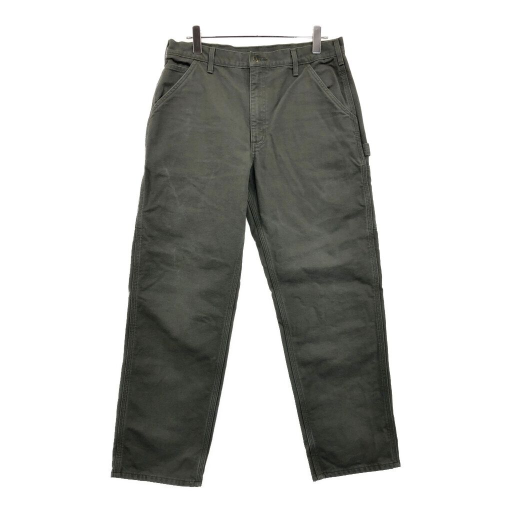Carhartt カーハート ダック ペインターパンツ カーキ メンズ W36 L32 古着 V2536