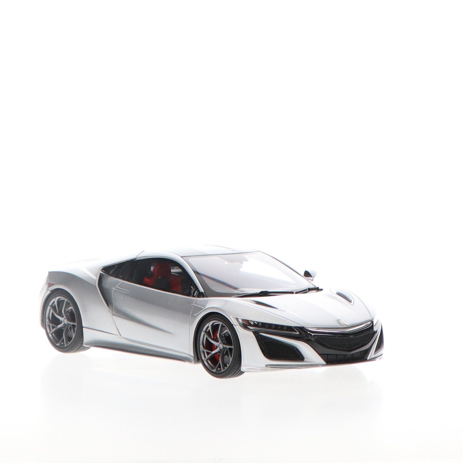 ミニカー　1/18 ホンダ NSX(シルバー) 「SAMURAIシリーズ」 [KSR18023S] SAMURAIシリーズ 1/18 ホンダ NSX(シルバー) 完成品 ミニカー