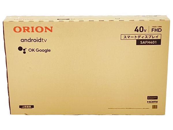 ORION SAFH401 40型チューナーレススマートテレビ オリオン 家電 未