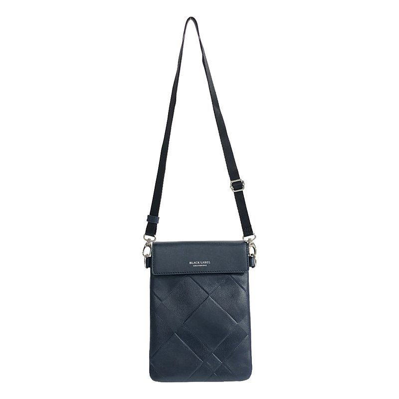 【未使用※】BLACK LABEL CRESTBRIDGE レザーサコッシュ 未使用級✨】ブラックレーベルクレストブリッジ ショルダー レザー