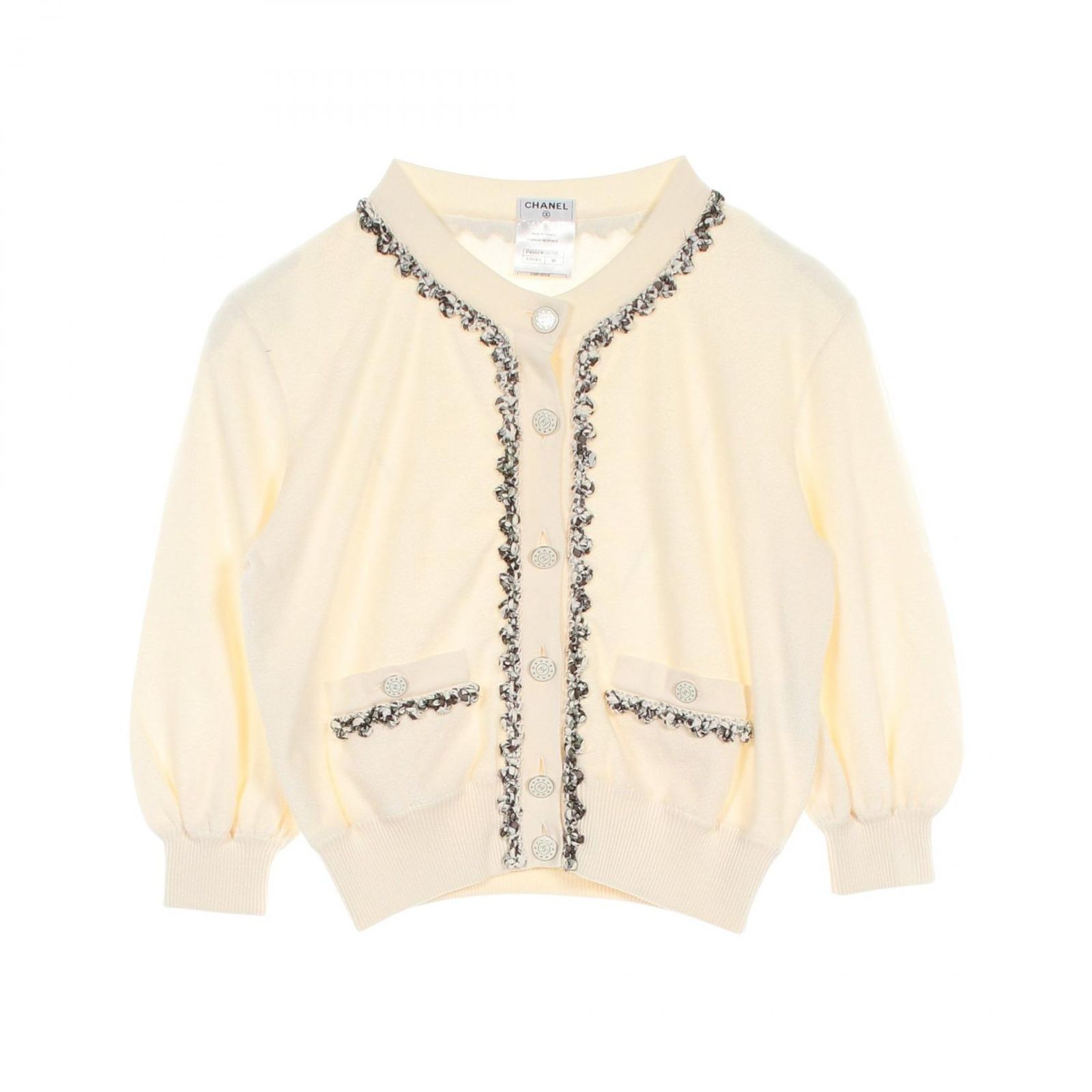 CHANEL シャネル ココマークボタン カーディガン