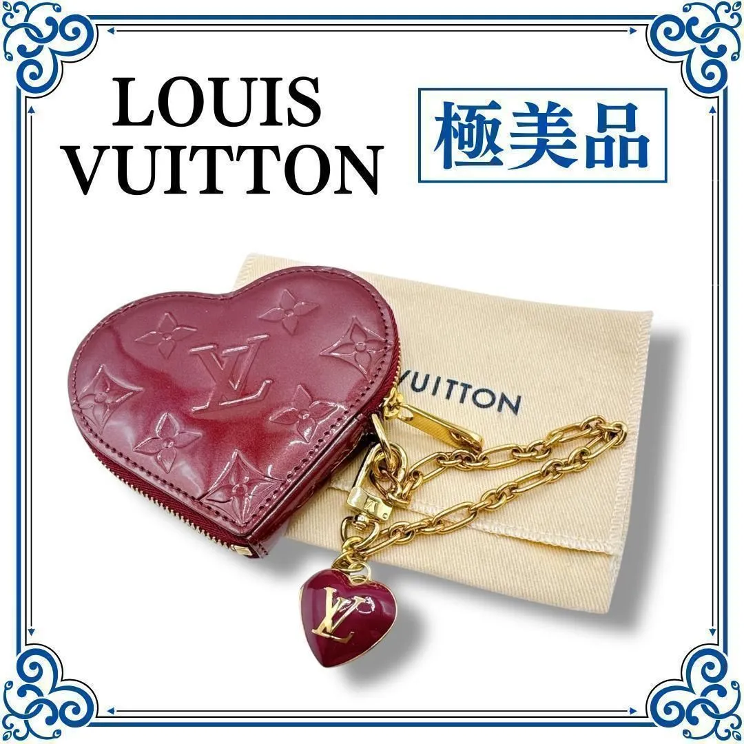 ルイヴィトン✨ ケース モノグラムヴェルニ ポルト モネ クール ハート❤️ 11701860_1.jpg