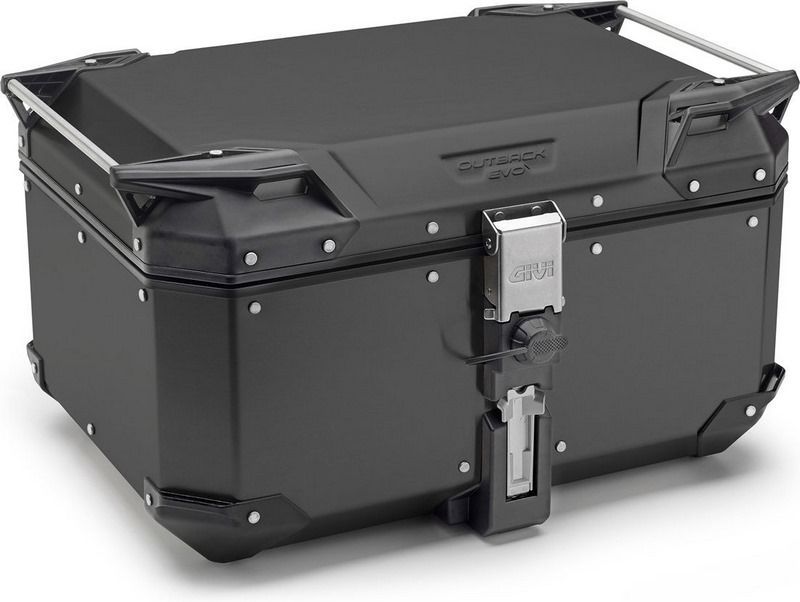 GIVI | ジビ アルミ トップケース Trekker Outback トレッカーアウトバック Evo 58 - monokey モノキー - 58 L. | 最大荷重10kg - ブラック | OBKE58B