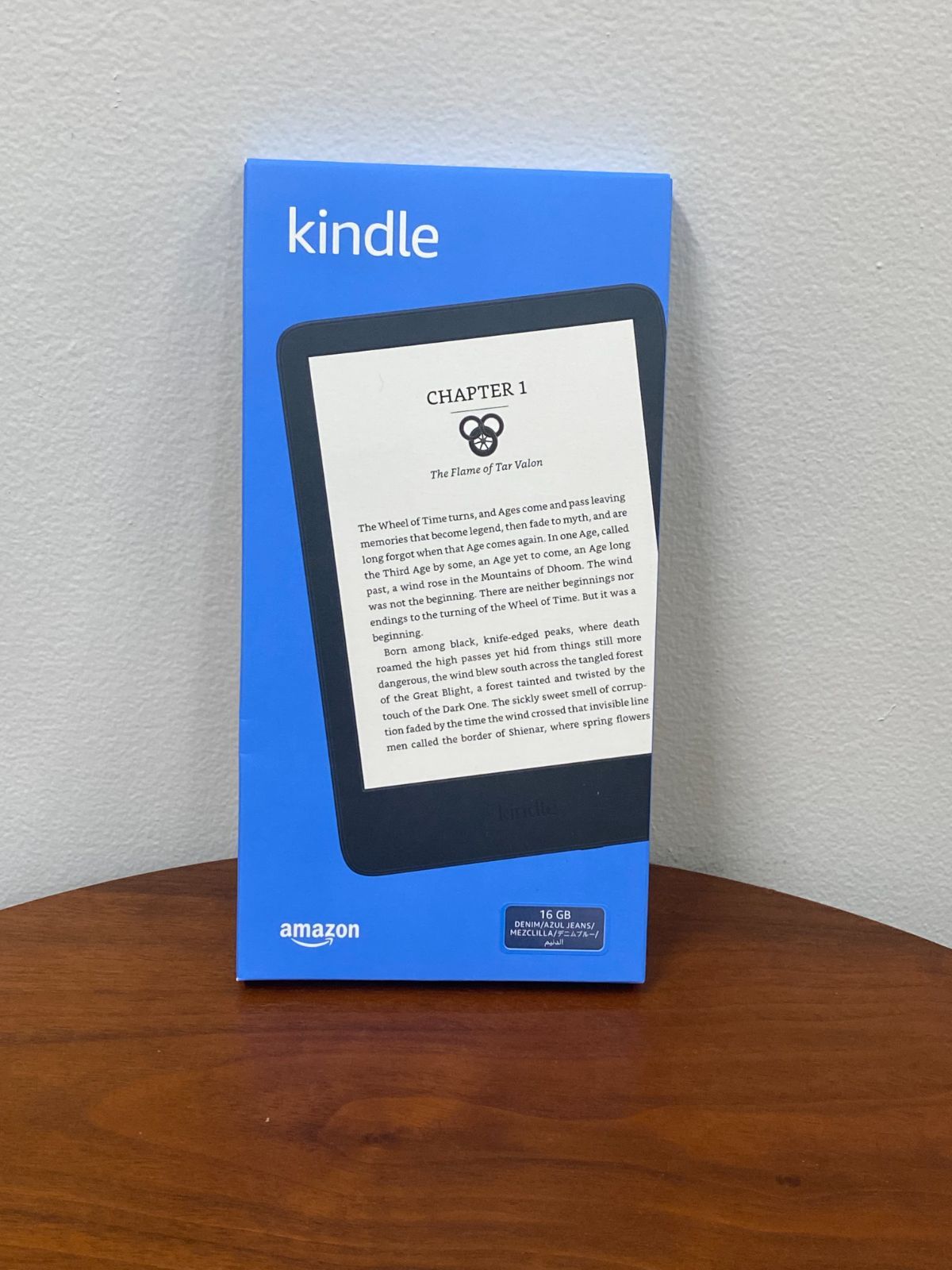 【新品未開封】Kindle 16GB 6インチディスプレイ 電子書籍リーダー デニムブルー 広告なし
