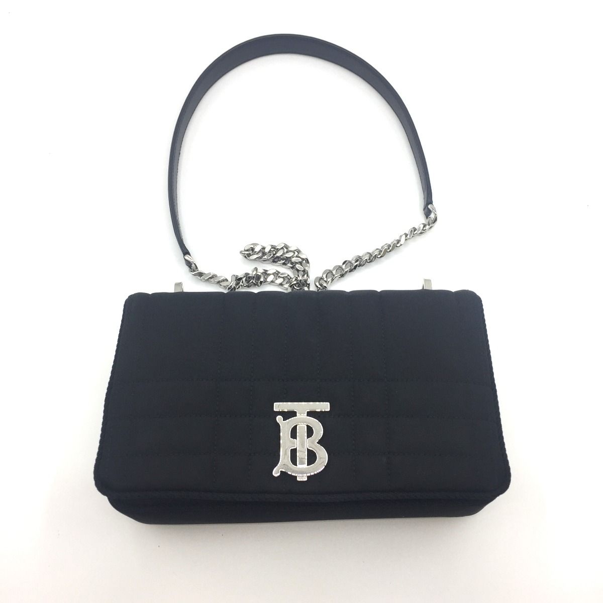 ◎◎BURBERRY バーバリー キルティング TB チェーン ショルダー 
