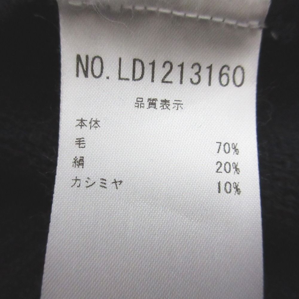 美品 PESERICO ペセリコ シルク×カシミヤブレンド モニーレ装飾 パフスリーブ プルオーバー ニット セーター 38 ネイビー レディース  古着 中古 USED - メルカリ