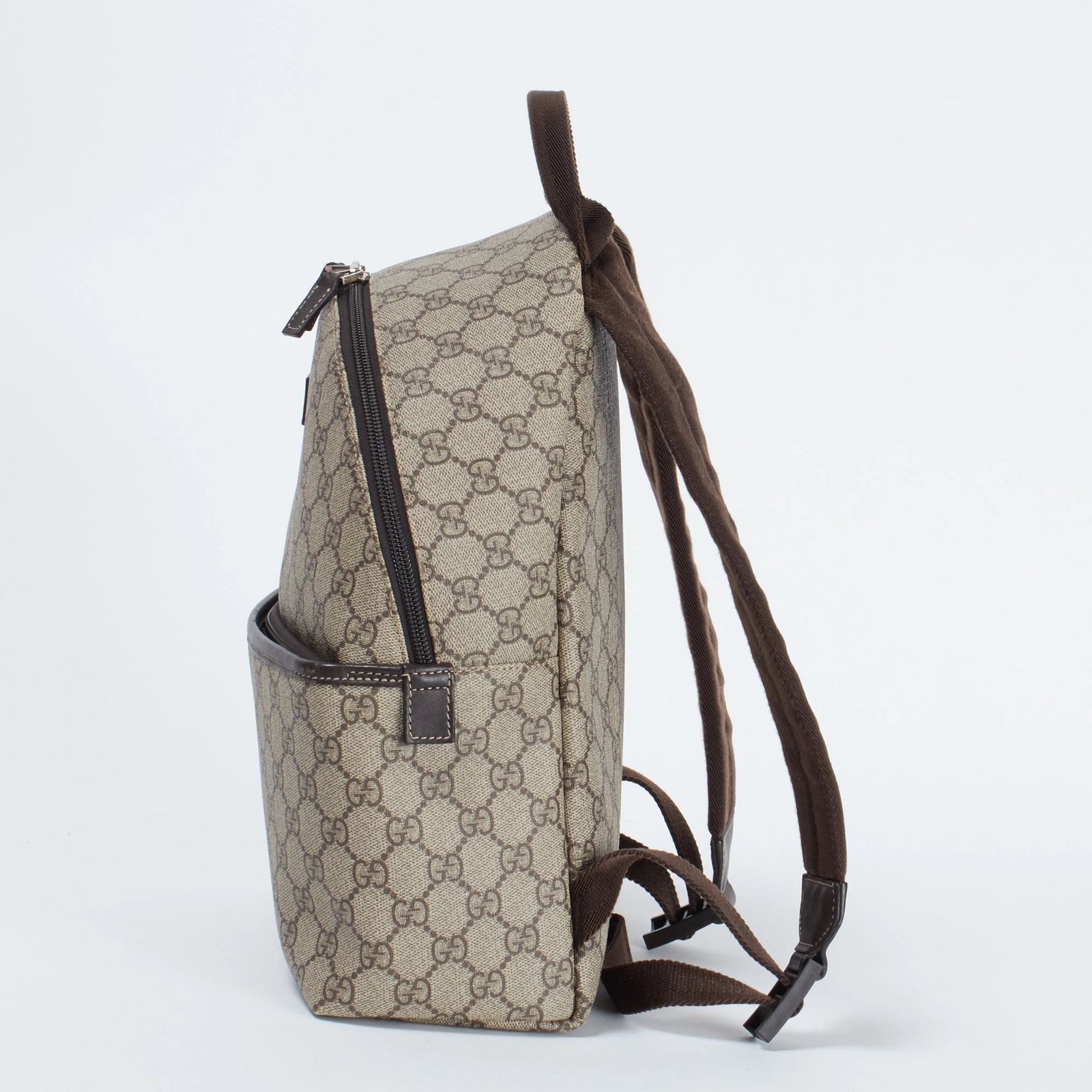 GUCCI/グッチ】GGスプリーム バックパック/リュック 271327 ブラウン系  