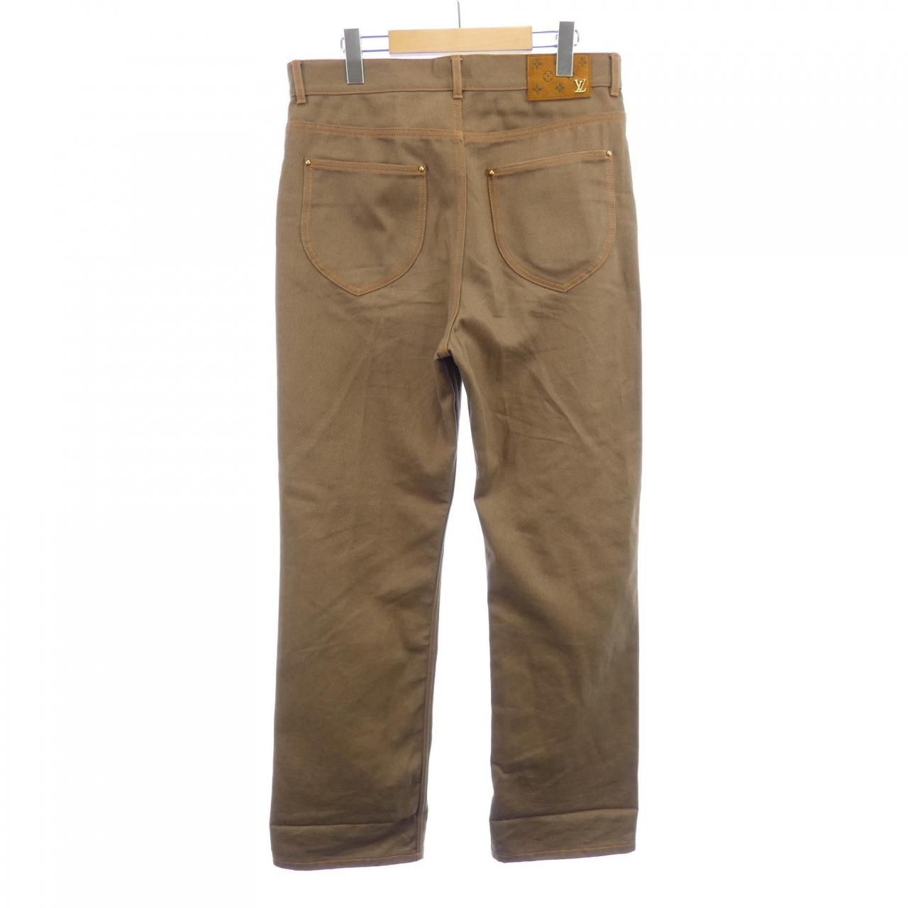 ルイヴィトン LOUIS VUITTON フーデッドパデッドデニムジャケット パンツ