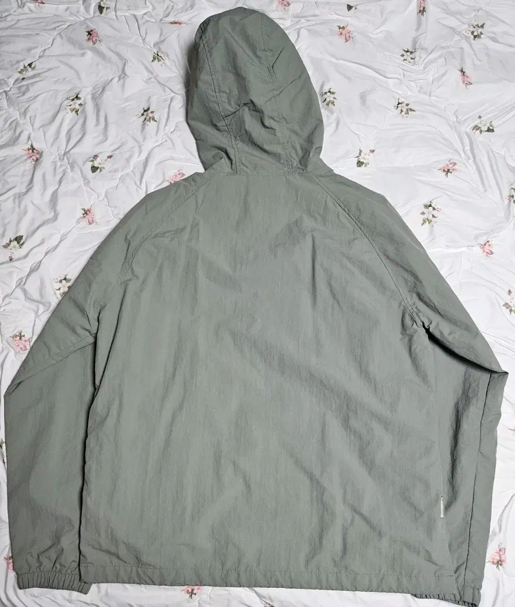 メンズ スノーピーク フード ウィンドブレーカー ジャケット カーキ L 100