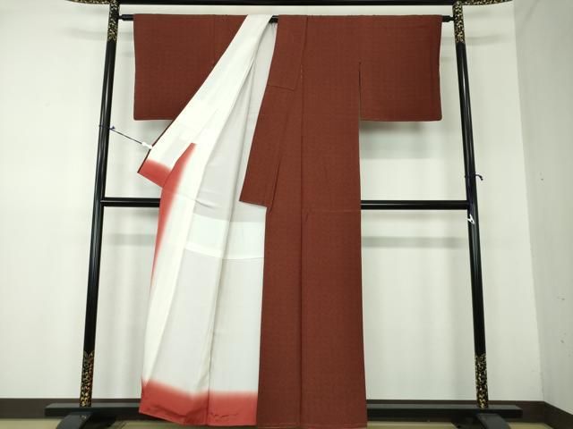 平和屋着物○重要無形文化財 人間国宝 中村勇二郎 江戸小紋 古代菊