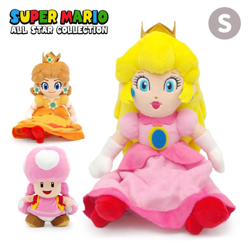 新品】ぬいぐるみ 「スーパーマリオ ALL STAR COLLECTION S ピーチ