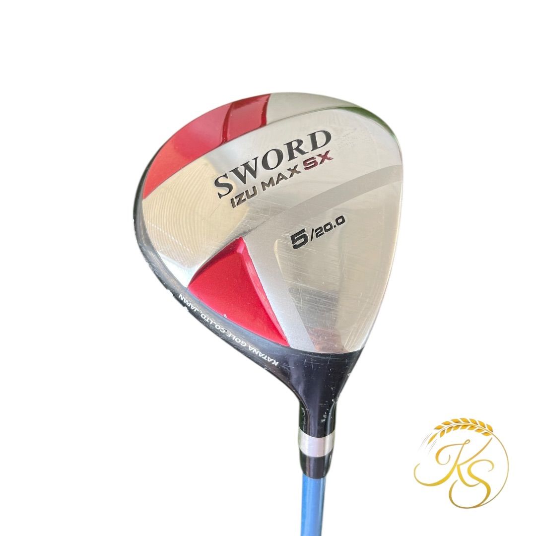 ◎◎カタナゴルフ SWORD iZU MAX SNIPER SLE 3FW 5FW フェアウェイウッド 2本セット SWORD TOUR AD R カバー付 ◎◎カタナゴルフ SWORD iZU MAX SNIPER SLE 3FW 5FW