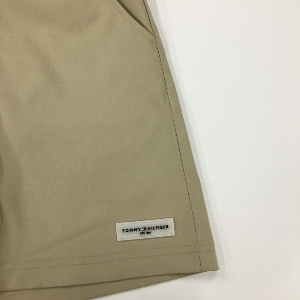 超美品】トミーヒルフィガーゴルフ スカート ベージュ×白 レディース L