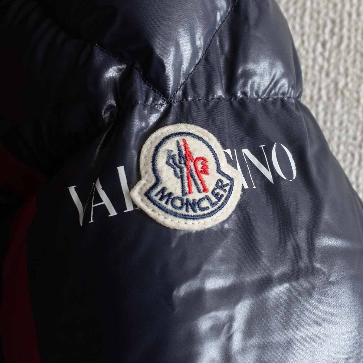 最高級/希少サイズ】MONCLER【×VALENTINO Vロゴ ダウンジャケット】50