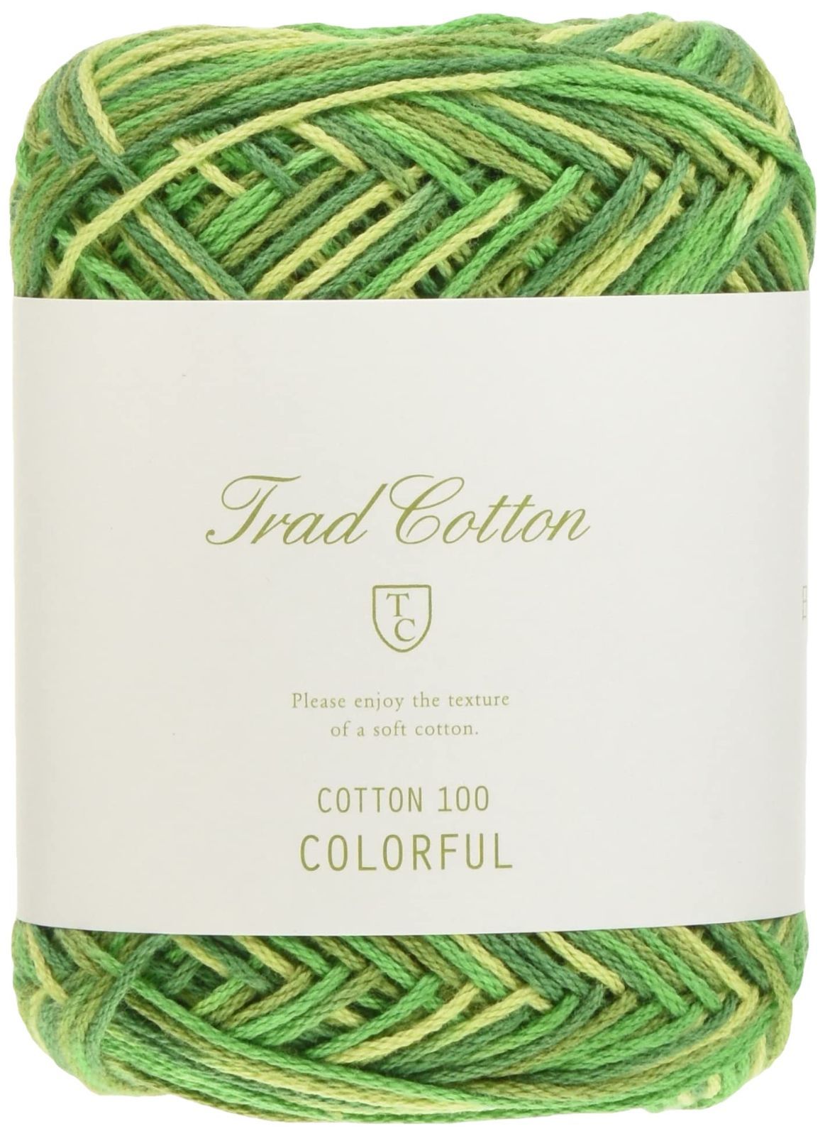 【新着商品】約108m 25g 系 グリーン col.105 カラフル 5玉セット コットン100 中細 毛糸 トラッドコットン DARUMA 横田(Yokota)