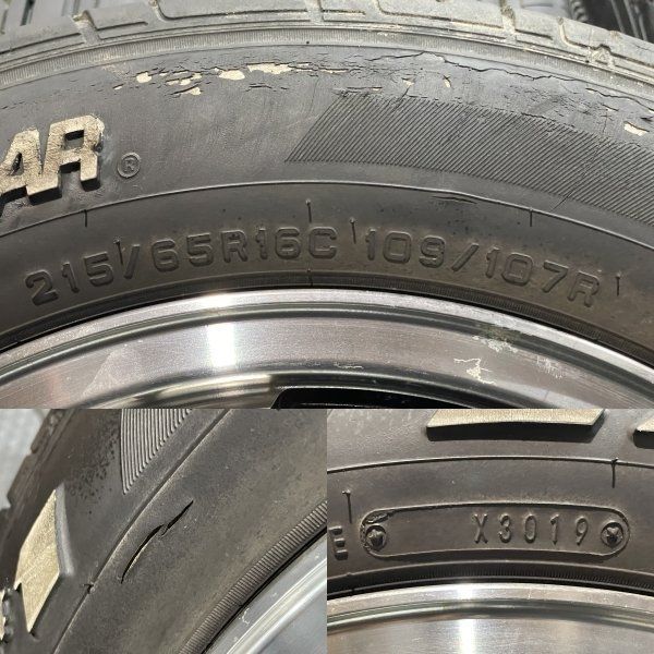 GY NASCAR ナスカー 215/65R16C 109/107R】夏タイヤ【Weds 16インチ