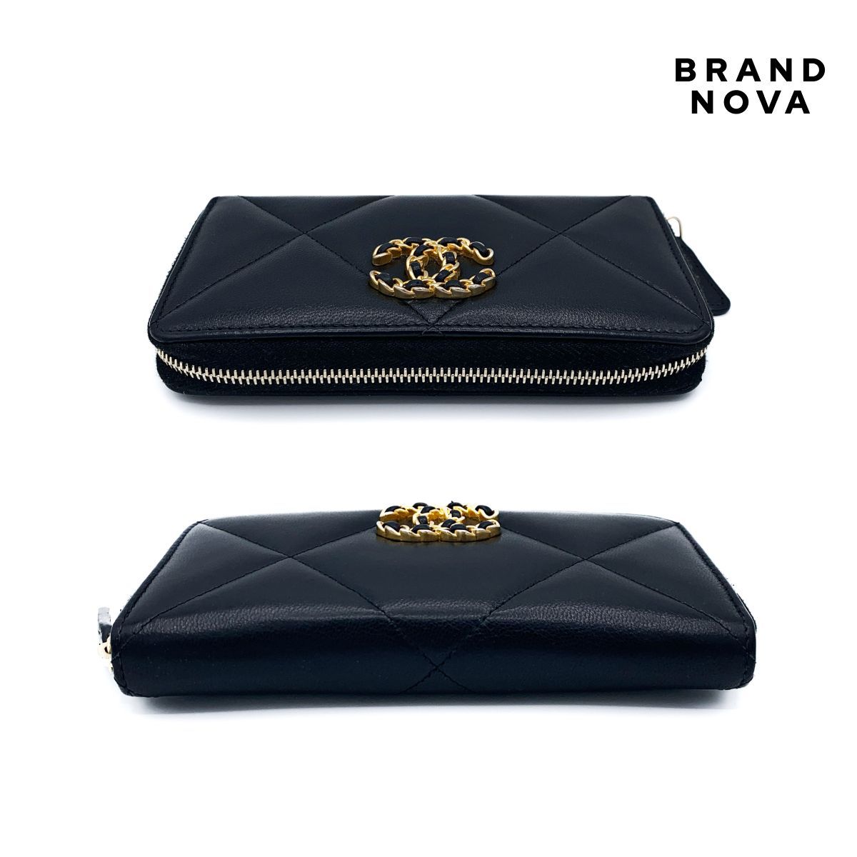 CHANEL シャネル 19 ミディアム ジップウォレット ココマーク