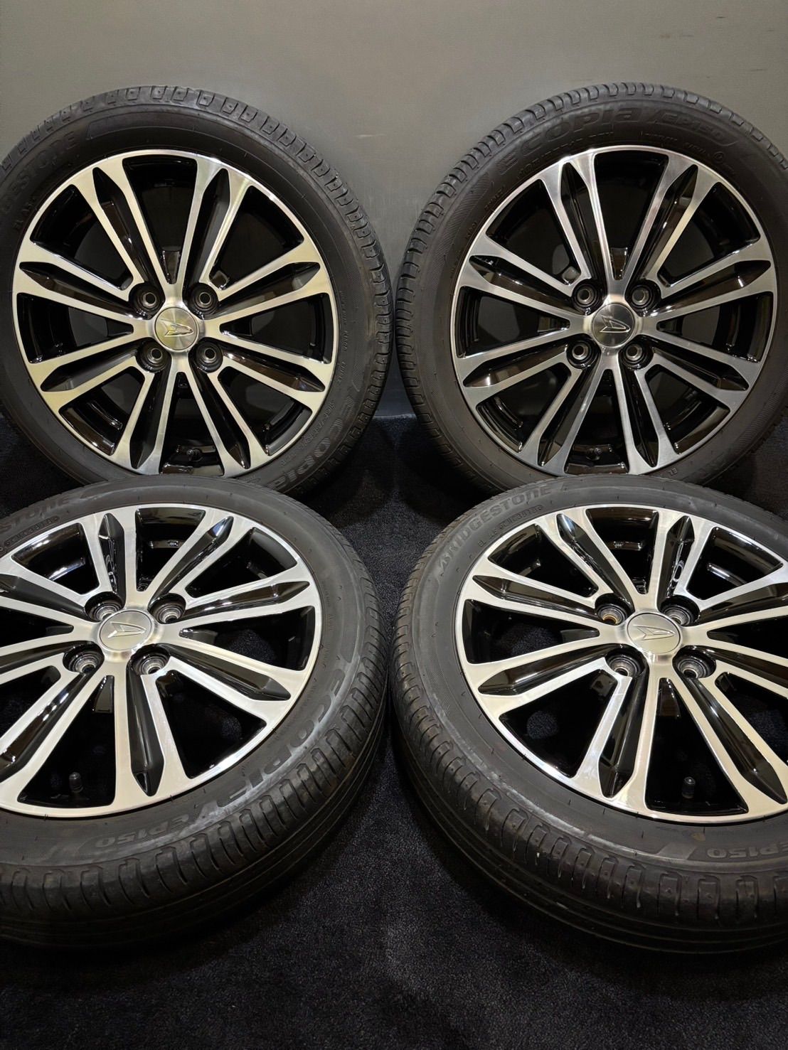 ☆165/55R15 BRIDGESTONE/ECOPIA EP150 18年製 ダイハツ タント 