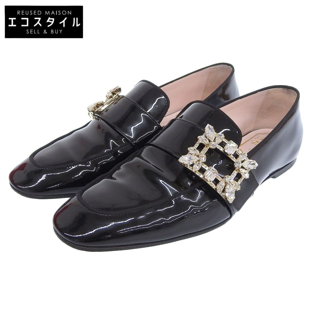Roger Vivier ロジェヴィヴィエ パテント ミニブローチバックル