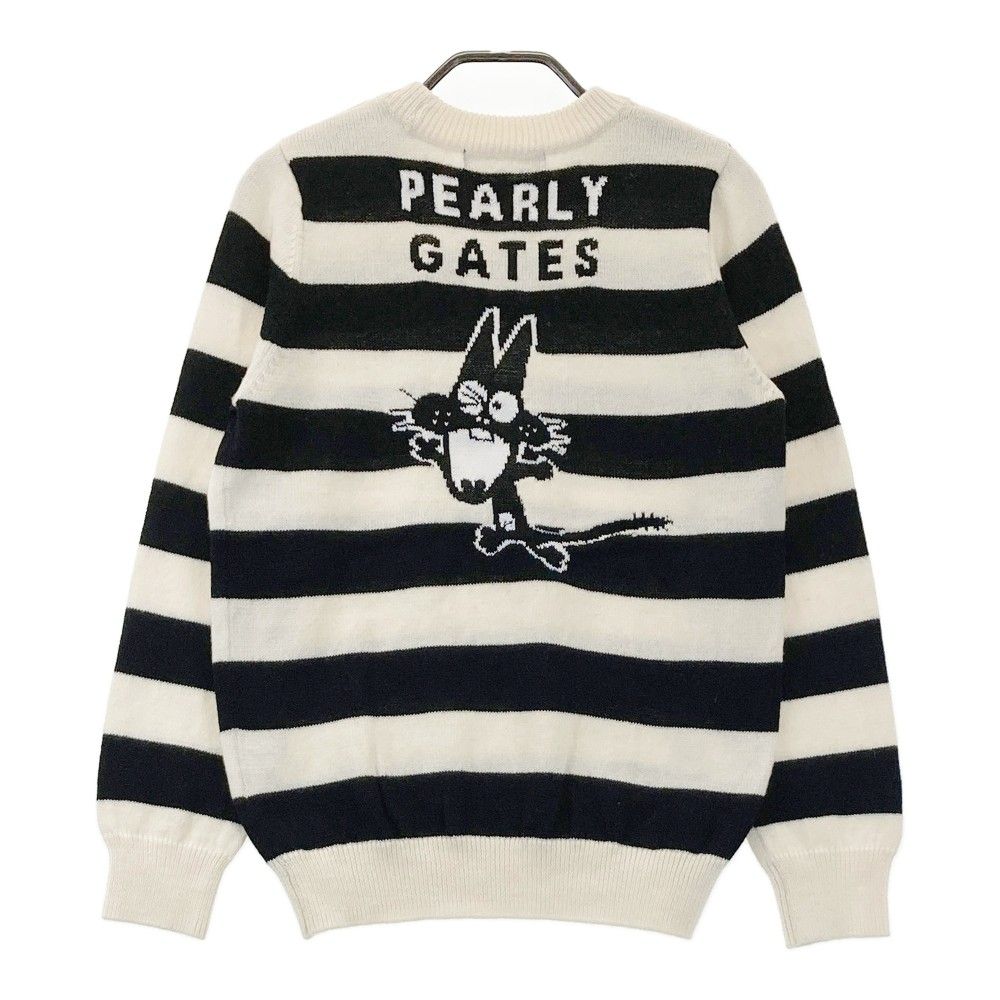 【24時間以内/匿名配送】美品 パーリーゲイツ ニャロメ サイズ1 ニット サイズ：1 PEARLY GATES パーリーゲイツ ×ニャロメ ニット