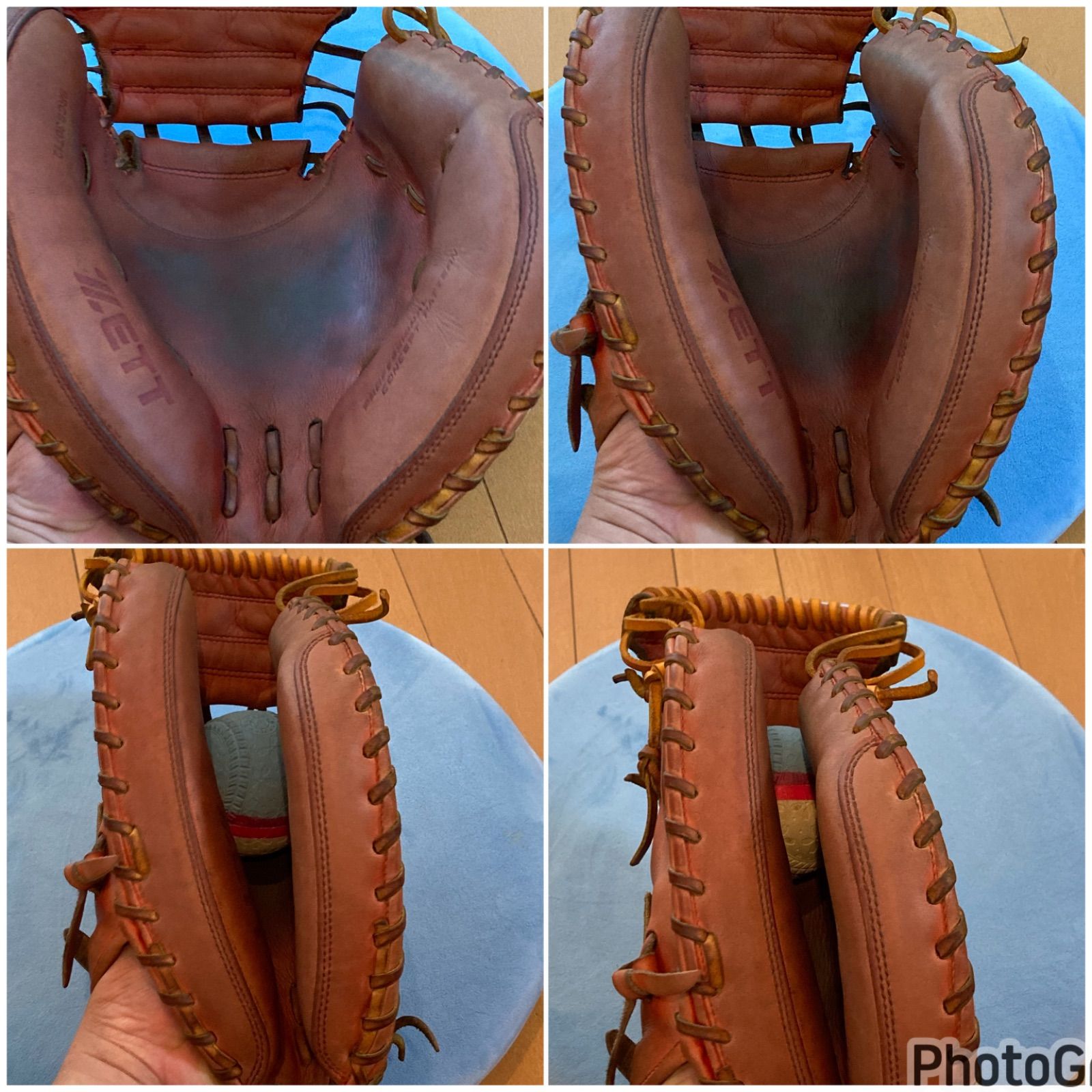 軟式・型抜群】ZETT キャッチャーミット プロステイタス※オマケ2点