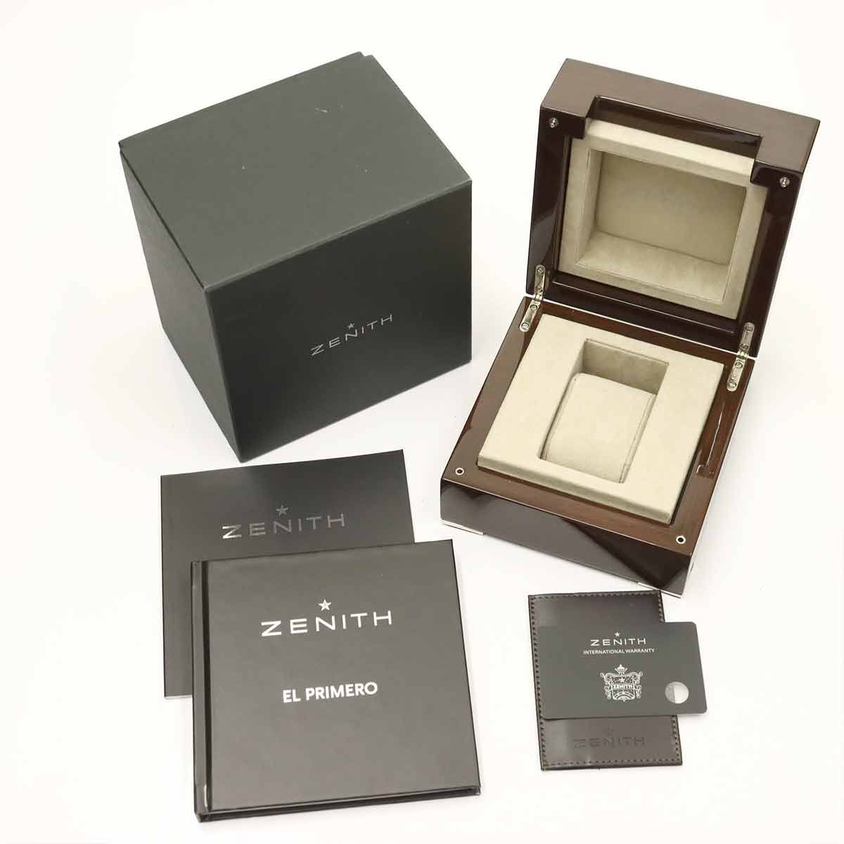 ゼニス ZENITH キャプテン 36000VPH ブループリメロ 03 2119 400
