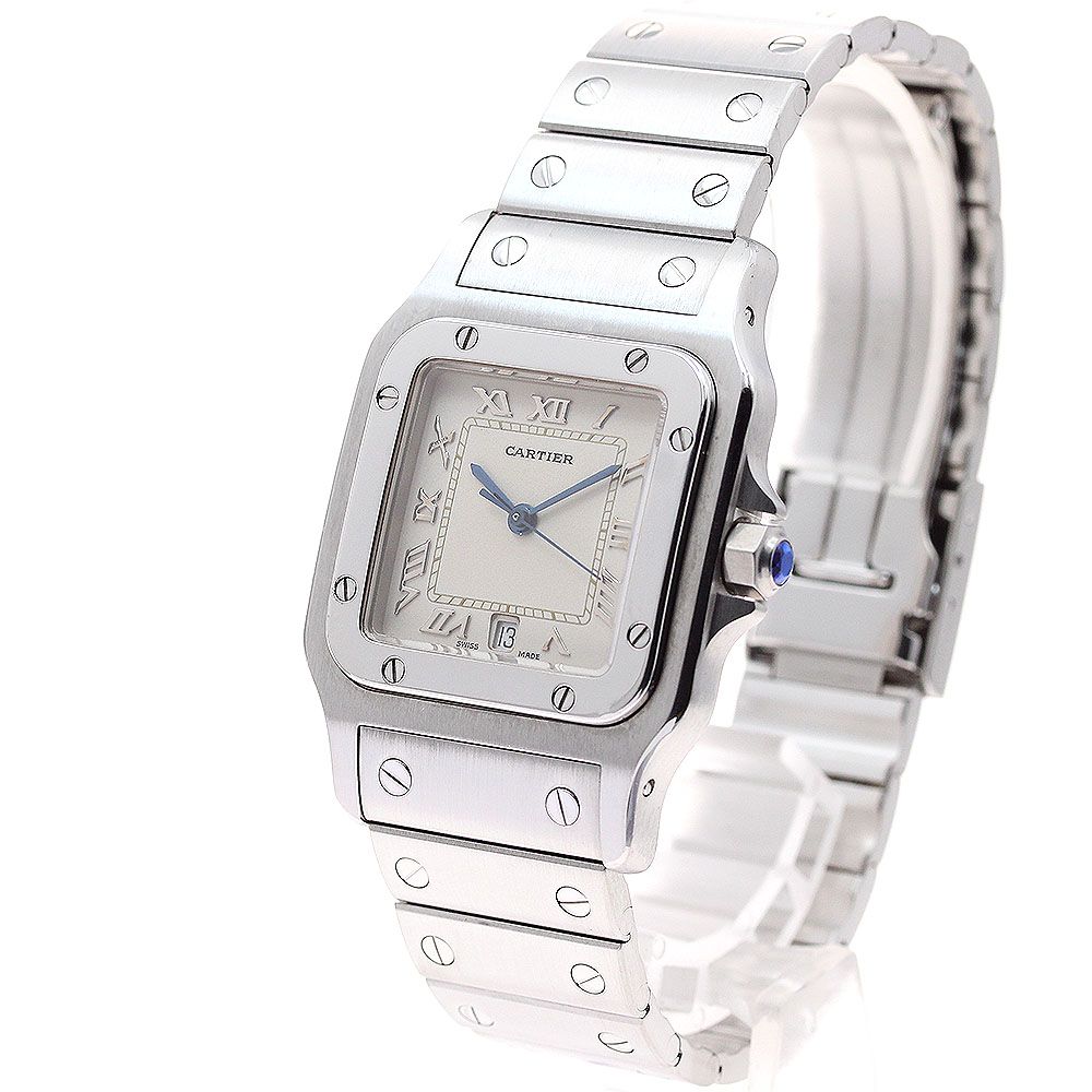カルティエ CARTIER W20025D6 サントスガルベLM クォーツ メンズ