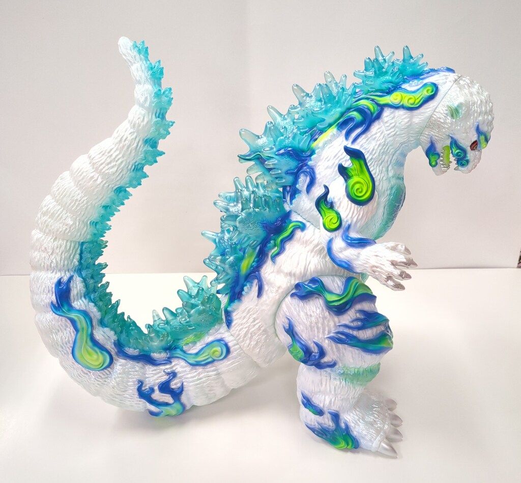 T-BASE GODZILLA VINYL ART BURNING COLLECTION Frog Tree
