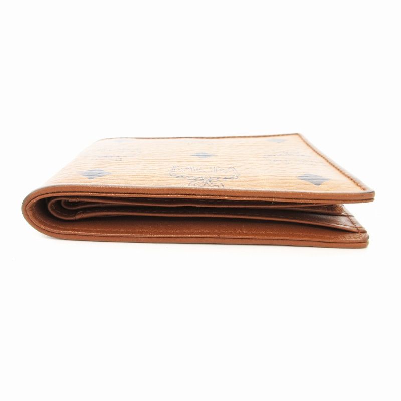 MCM 二つ折り財布 ブラウン 0-ot230406-1.jpg